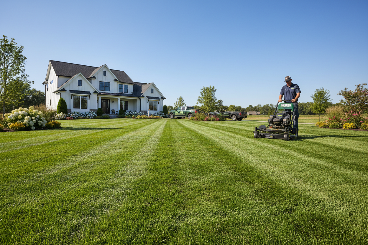 Hero Banner - Manicured Lawn