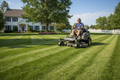 Professional lawn mowing service