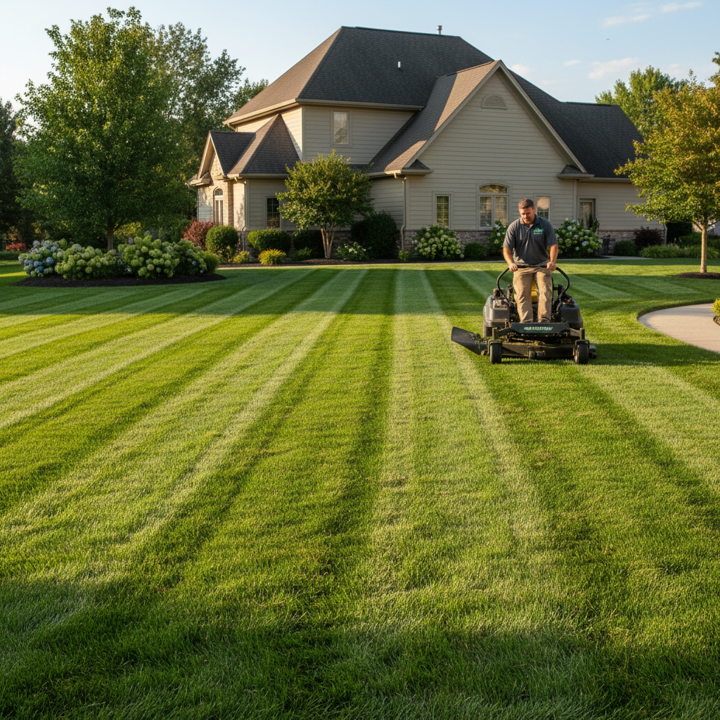 Medium Yard Mowing